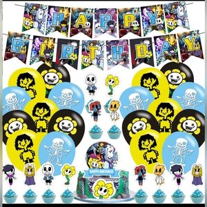 Undertale Birthday Party Decorations Brand New.
